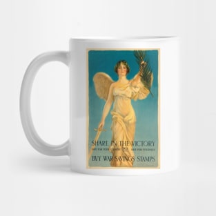 Buy War Savings Stamps Advertisment Mug